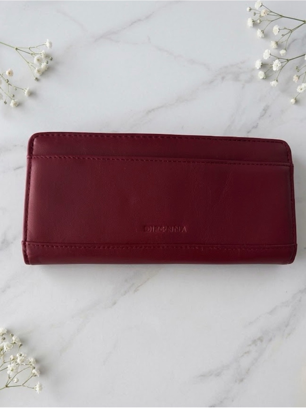 Genuine Leather Red Women's Wallet